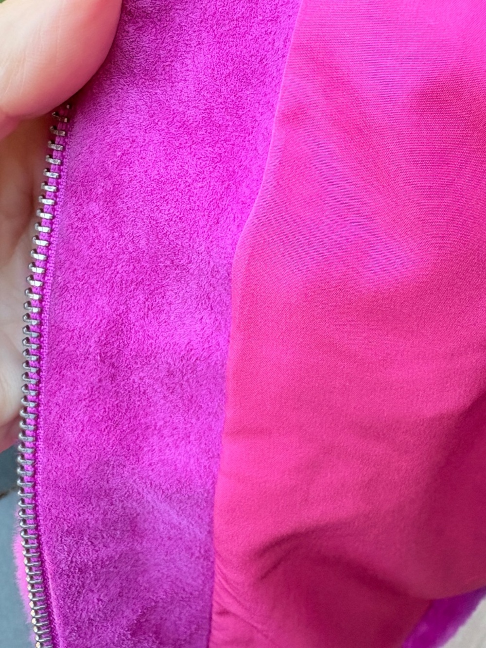 Love Token Blair Faux Fur Coat Fuchsia Women's Medium - Picture 4 of 7